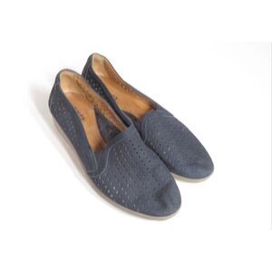 Earth Juniper Slip-On Perforated Shoes Loafers Women Size 8.5 Blue